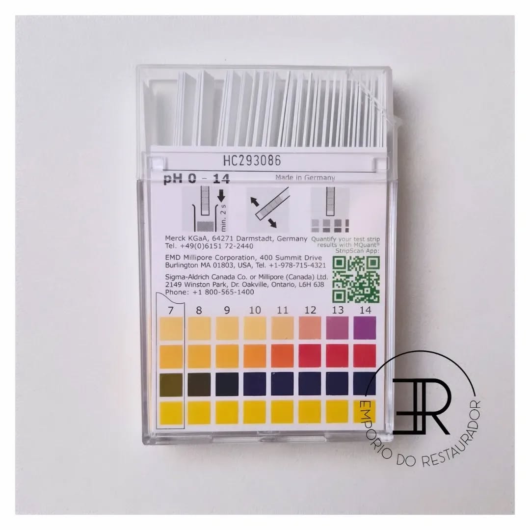 Fita de pH 0-14,0 MQuant® Merck