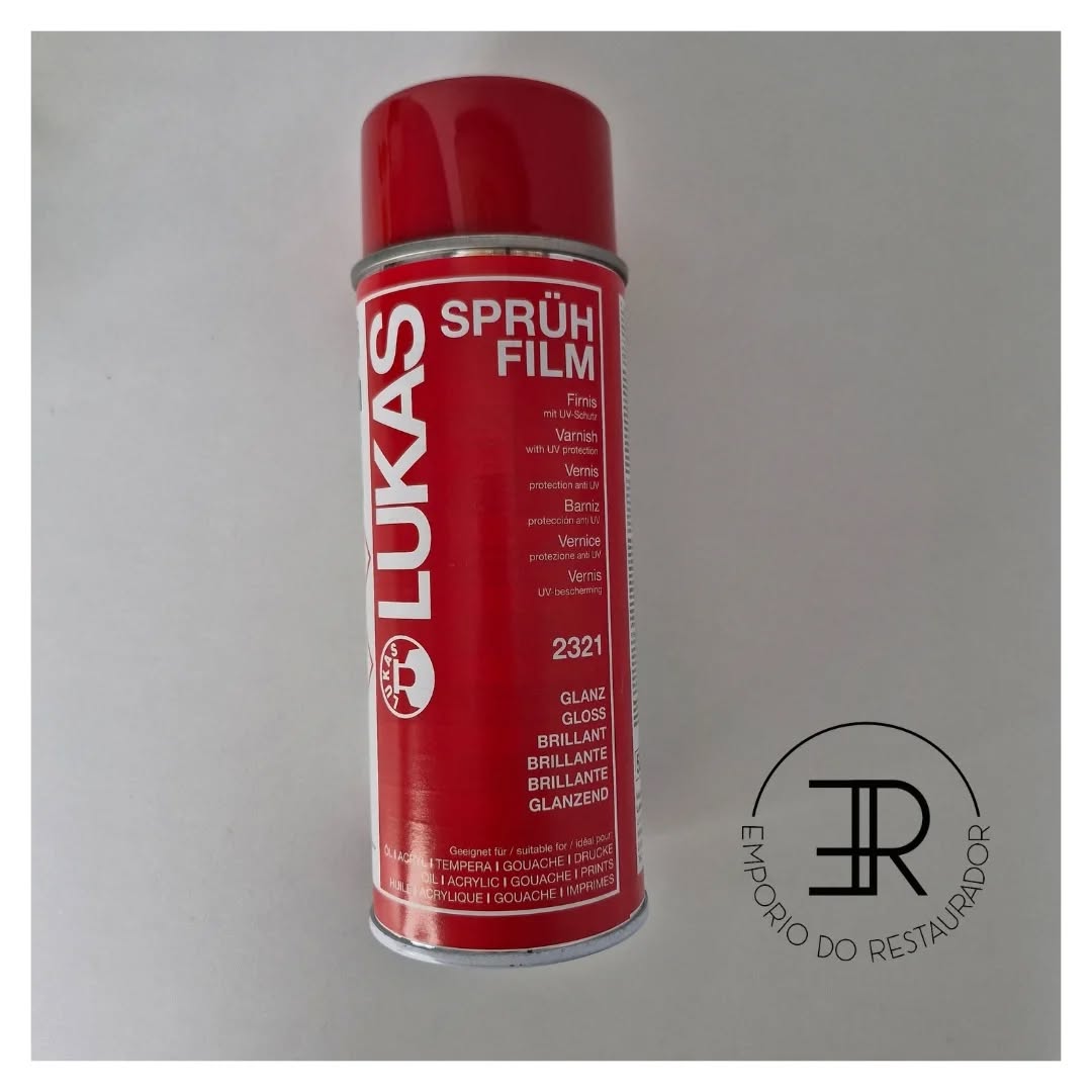 VERNIZ LUKAS - Spray Fixativo Proteção UV